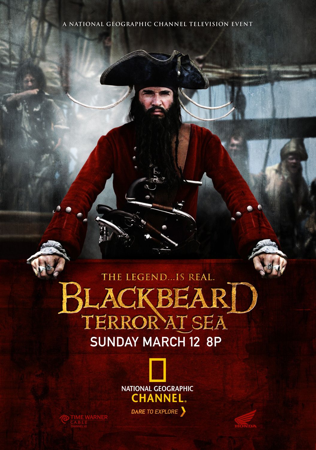 Juodabarzdis tikrasis Karibų jūros piratas / Blackbeard Terror at Sea (2006)