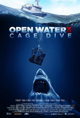 PALIKTI VANDENYNE 3. TARP RYKLIŲ (2017)  / Open Water 3: Cage Dive (2017)