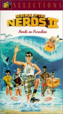 Moksliukų kerštas 2: moksliukai rojuje / Revenge of the Nerds II: Nerds in Paradise (1987)