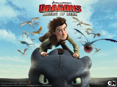 Slibinų Dresuotojai / Dragons: Riders of Berk (1, 2 sezonas) (2012)