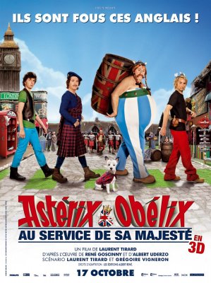 Asteriksas ir Obeliksas Jos Didenybės tarnyboje / Astérix et Obélix: Au service de Sa Majesté (2012)