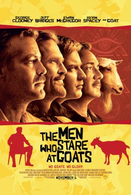 Vyrai, kurie spokso į ožkas / The Men Who Stare At Goats (2009)