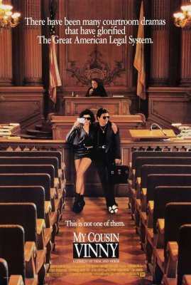 Mano pusbrolis Vinis / My Cousin Vinny (1992)