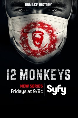 12 beždžionių (1, 2, 3, 4 sezonas) / 12 Monkeys (2015-2018)