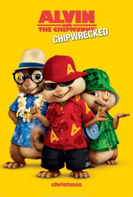 Alvinas ir burundukai 3 / Alvin and the Chipmunks: Chipwrecked (2011)