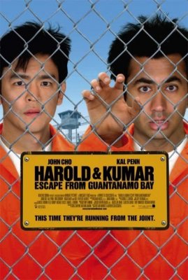 Haroldas ir Kumaras bėga iš Guantanamo / Harold & Kumar Escape from Guantanamo Bay (2008)